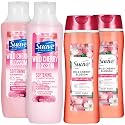 Suave Body Wash 2-Pack + Nourishing Shampoo & Conditioner, Wild Cherry Blossom - Gentle Body Care & Hair Care Set with Vitamin E, Cruelty Free (4