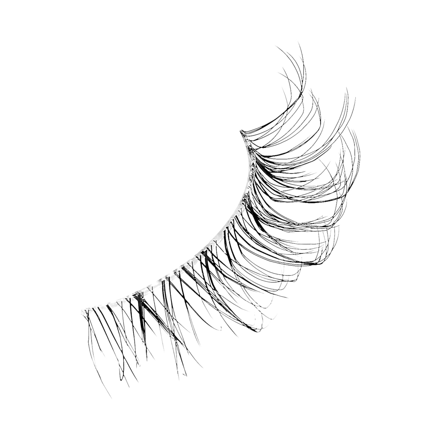 KISS The New Natural, False Eyelashes, 'Gold Hoops', 12mm, Includes 1 Pair Of Lash, Easy to Apply, Reusable Lash Clusters