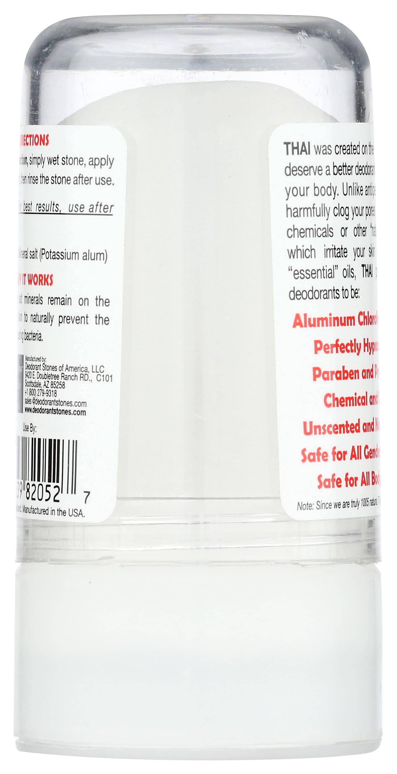 Deodorant Stones of America: Thai Crystal Deodorant, 4.25 oz (Pack of 2), Packaging May Vary Beauty and Personal Care Thai Deodorant Stone