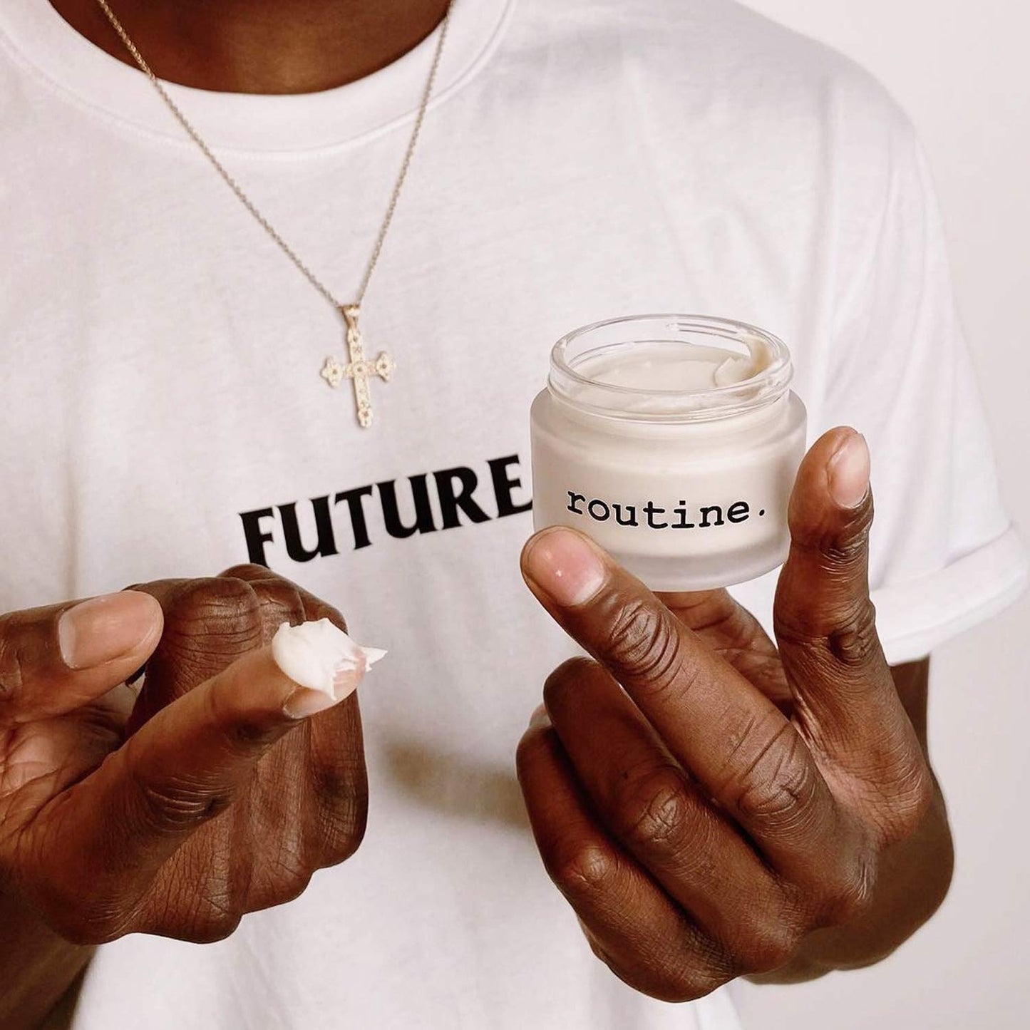 Routine. Natural Deodorant (2 Fluid Oz.) The Curator (Baking Soda Free) - Aluminum Free Natural Deodorant for Women & Men - Eucalyptus, Geranium Beauty and Personal Care Routine