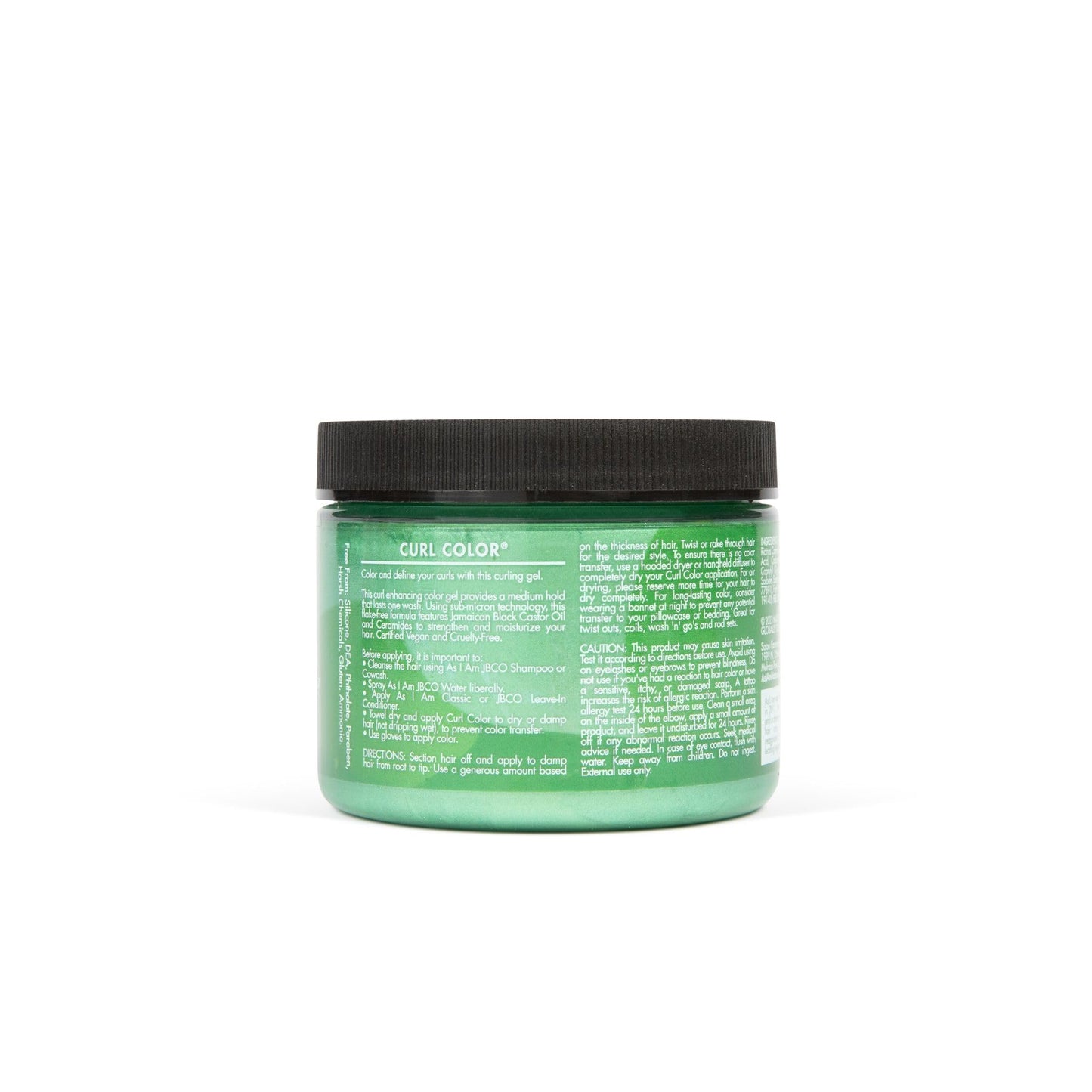 As I Am Curl Color - Jade Green - 6 ounce - Color & Curling Gel - Temporary Color - Medium Hold - Vegan & Cruelty Free