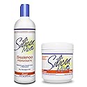 Silicon Mix Hair Treatment & Shampoo 16 oz Combo - Deep Conditioner & Intensive Treatment for Dry, Damaged & Brittle Hair - Moisturizing Formula