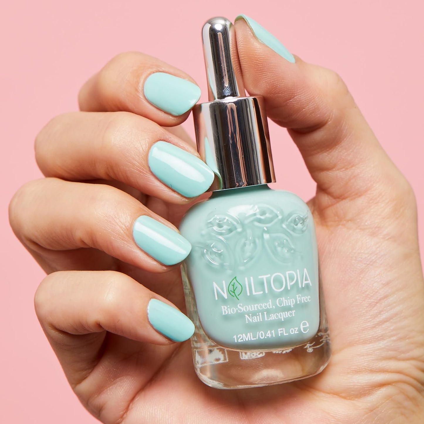 Nailtopia Bio-Sourced, Chip-Free Nail Lacquer - Fast Dry Nail Polish - Superfood-Infused - Natural Nail Polish - Trust The Process - 0.41 oz Beauty & Personal Care Nailtopia
