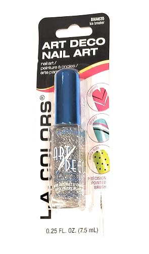 L.A. Colors Art Deco Nail Art 939 Ice Breaker Beauty & Personal Care L.A. Colors