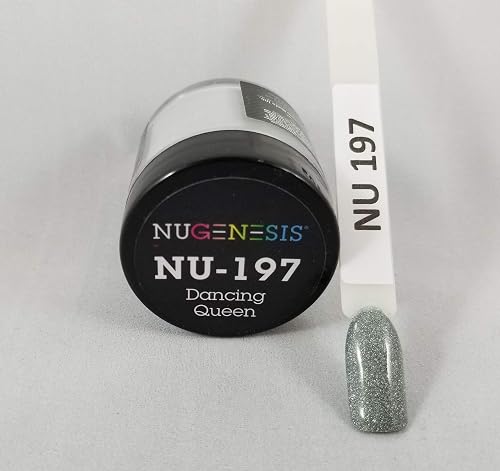 NuGenesis Nail Dipping Powder Color 1.5oz/43g Jar - (NU197 DANCING QUEEN) Beauty & Personal Care Nugenesis