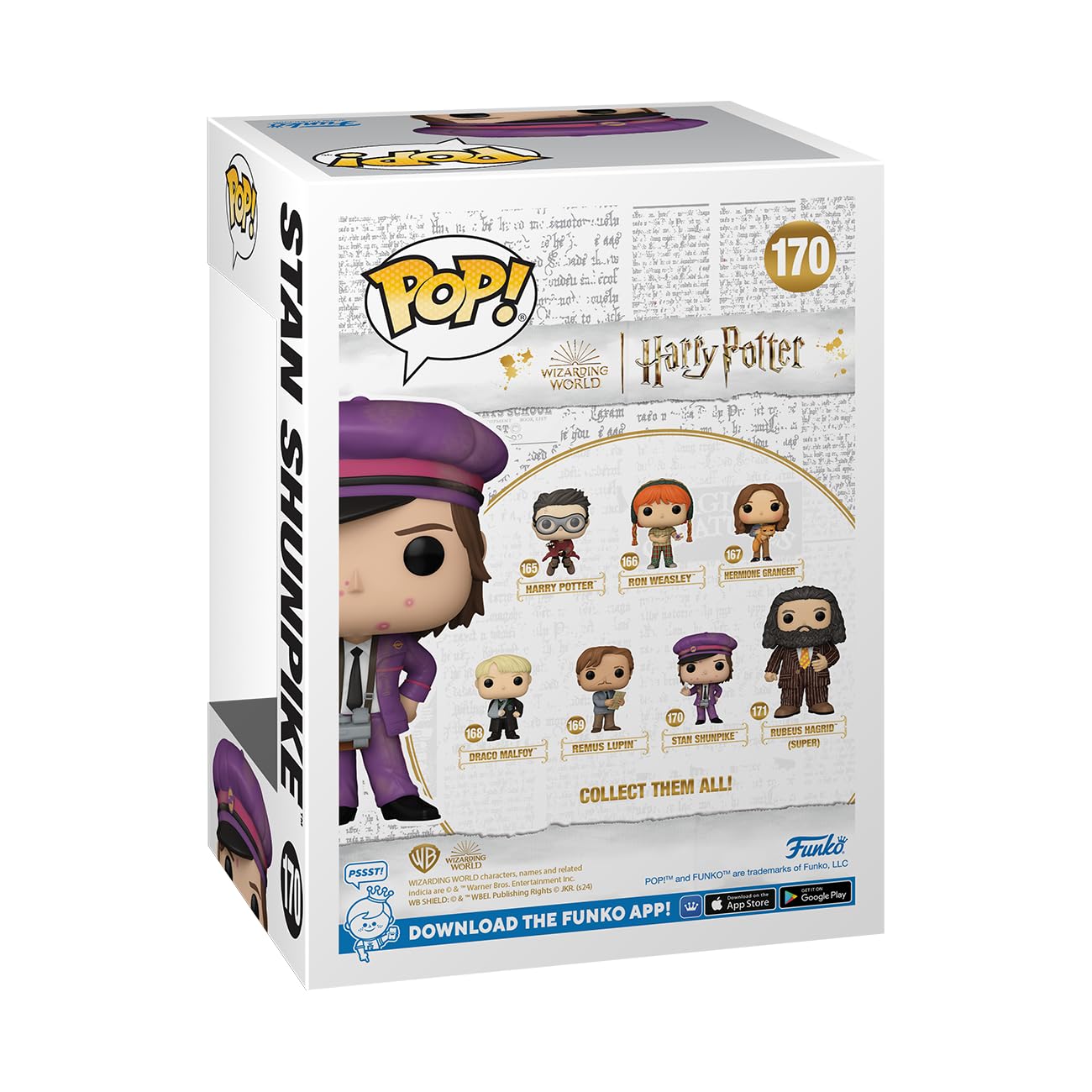 Funko POP! Movies: Harry Potter Prisoner of Azkaban - Stan Stanley Stan Shunpike - Collectable Vinyl Figure - Gift Idea - Official Merchandise…