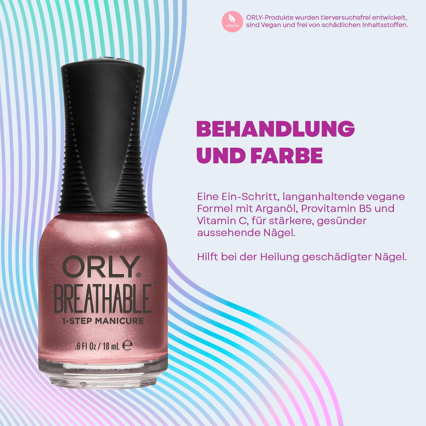 Orly Breathable Treatment + Color - 20981 Soul Sister Women Nail Polish 0.6 oz Beauty & Personal Care Orly