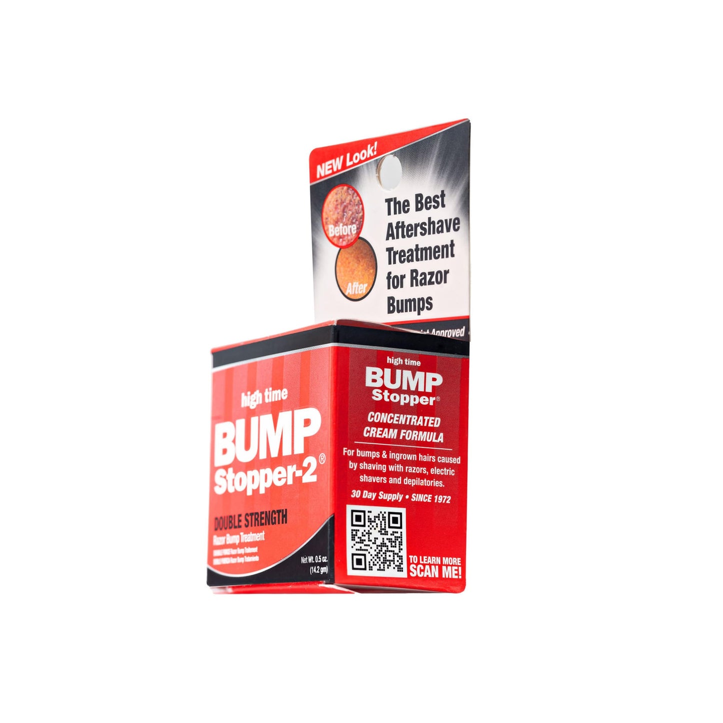 Bump Stopper 2 Double Strength Razor Bump Treatment | Formulated to Relieve Razor Burn | Eliminates Ingrown Hairs | Aftershave for Men - 0.5 OZ (9