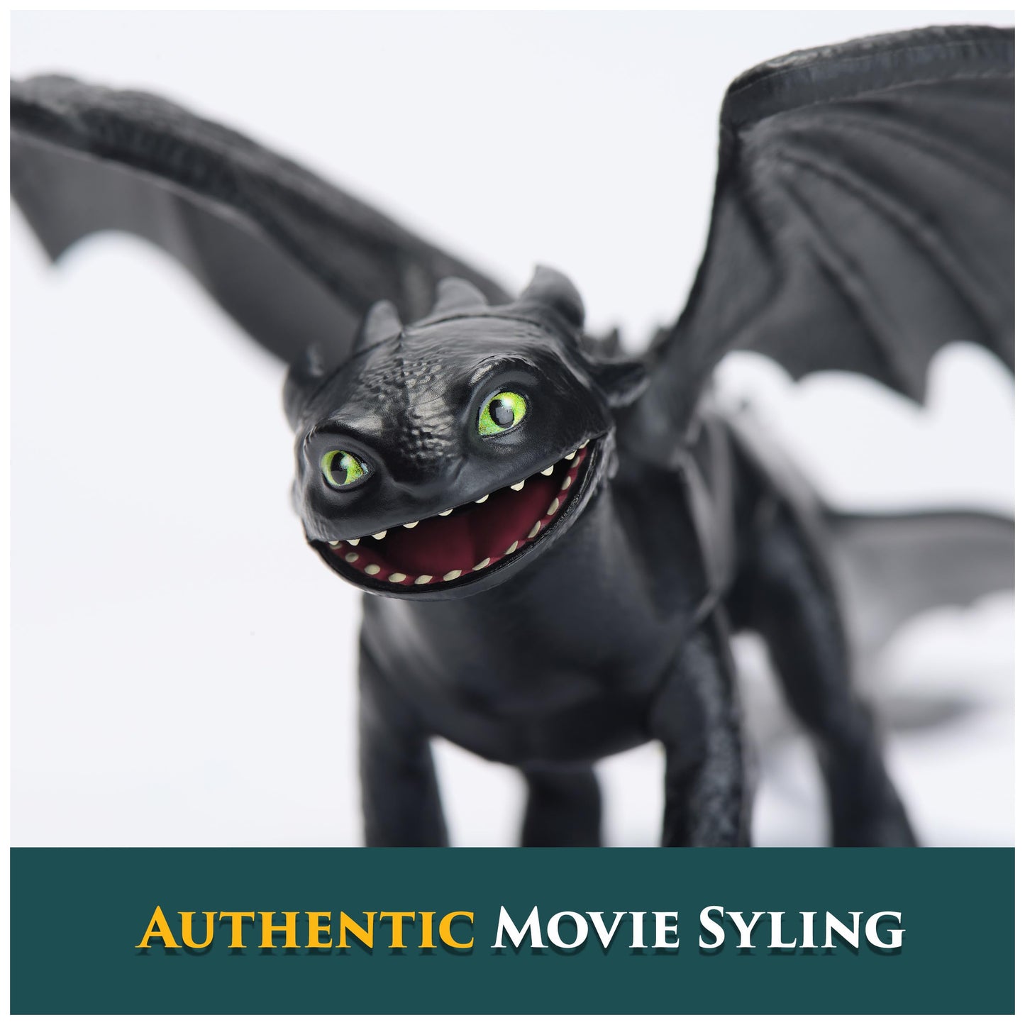 DreamWorks Dragons, How to Train Your Dragon, Toothless 9” Action Figure, Kids Toys for Boys Ages 4 and up