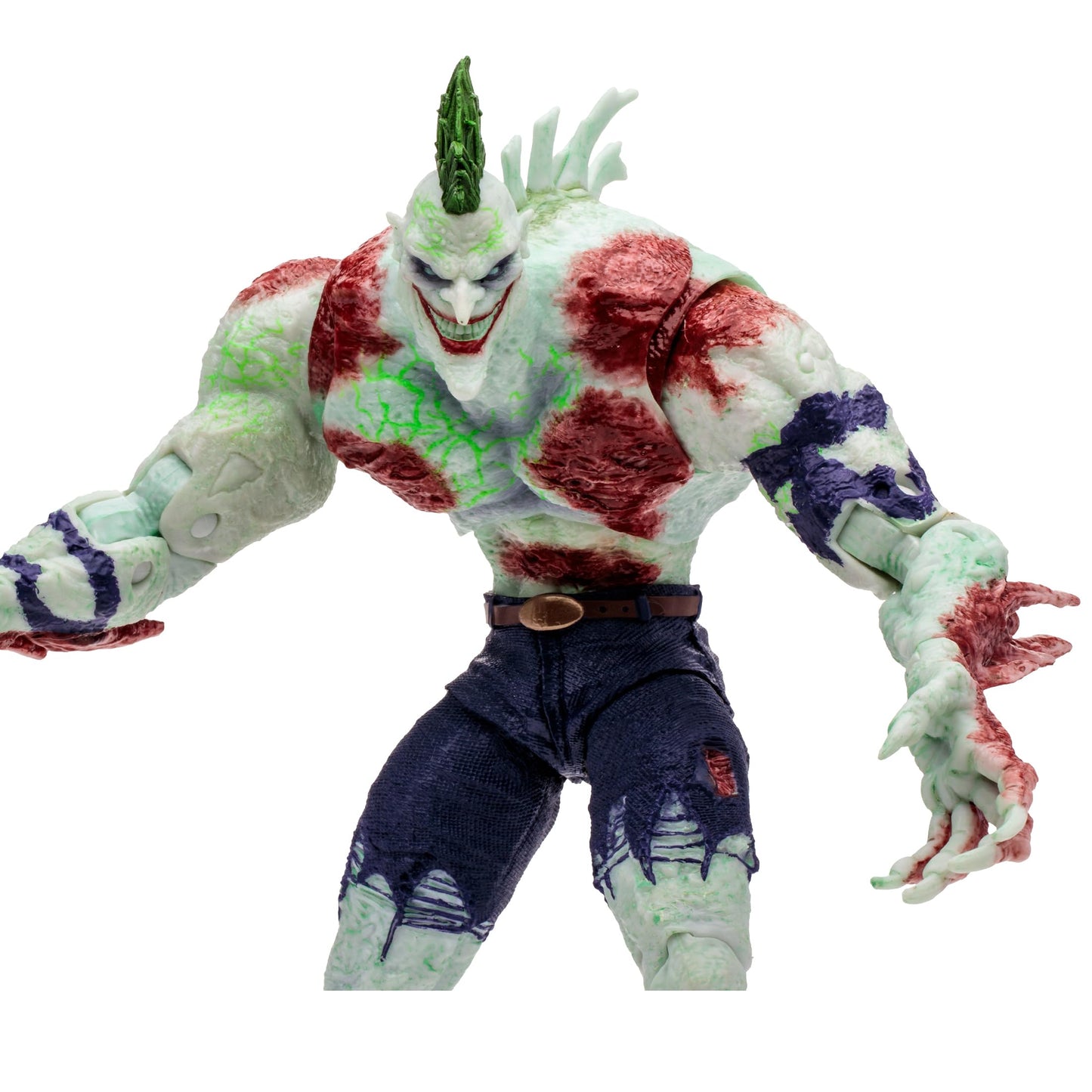 McFarlane Toys - DC Multiverse The Joker Titan, Glow in The Dark Edition Mega Figure, Gold Label, Amazon Exclusive