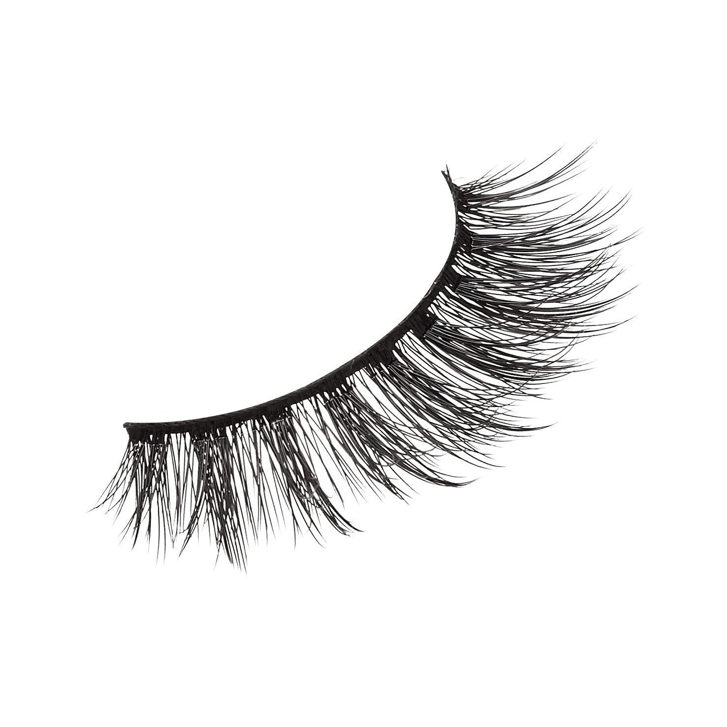 iEnvy Natural Eyelashes Lightweight False Lashes Multiangle and Volume 3D Natural Strip Lashes (3 Pack)