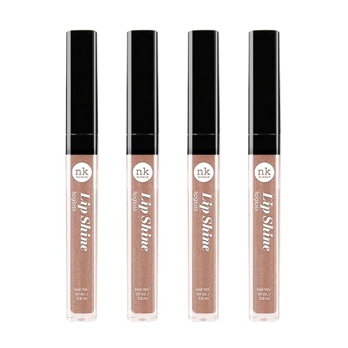 NICKA K NEW YORK Lip Shine, Cosmetics, vibrant colors, bright colors, shining lips, lip shine, long lasting (AMZ235)