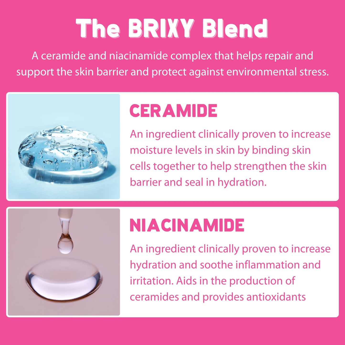 BRIXY Blemish Control Facial Cleansing Bar - Salicylic Acid Unclogs Pores And Balances Natural Oils, Ceramides and Niacinamide Promote Heathy Skin
