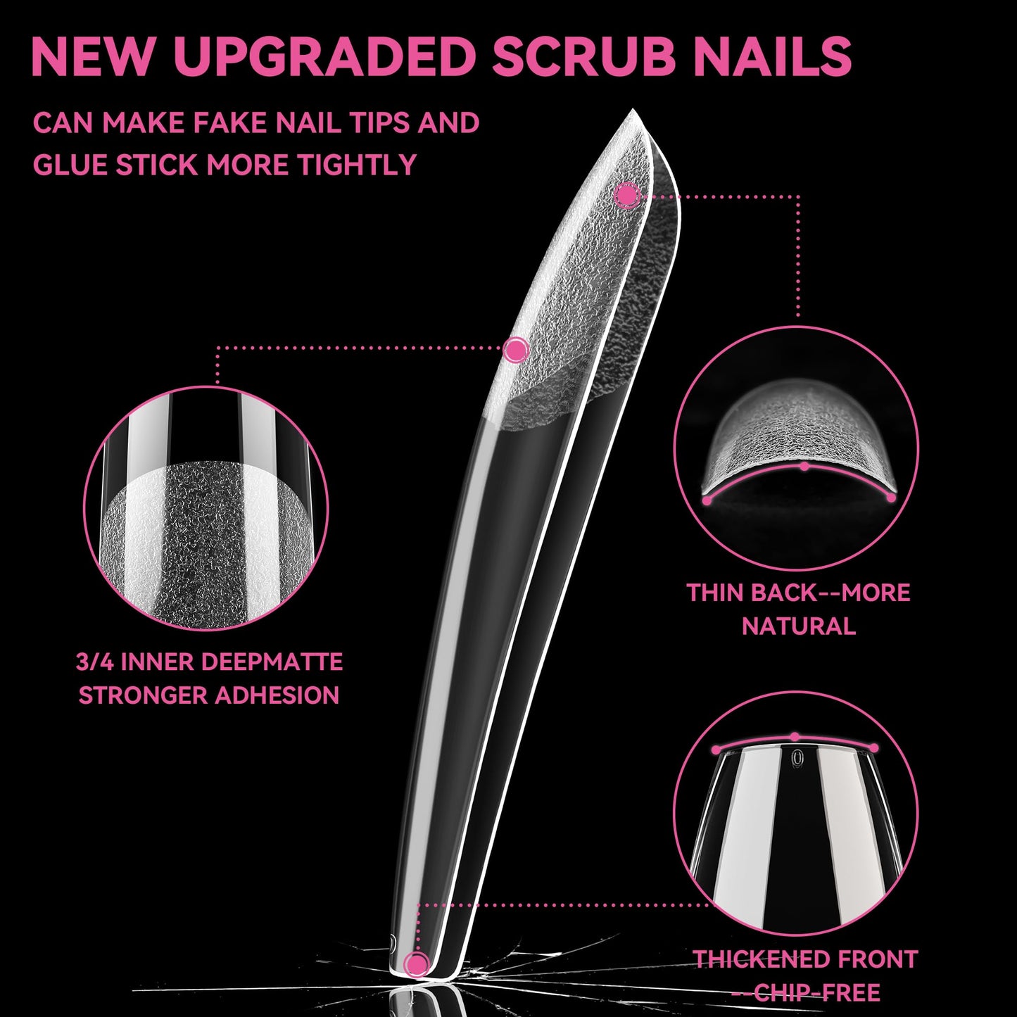 UNA GELLA Extra Long Coffin Nail Tips XXL Soft Gel Nail Tips Coffin 120pcs Pre-shape Press On Nails No C Curve Full Cover Ballerina Nail Tip Clear Beauty and Personal Care UNA GELLA