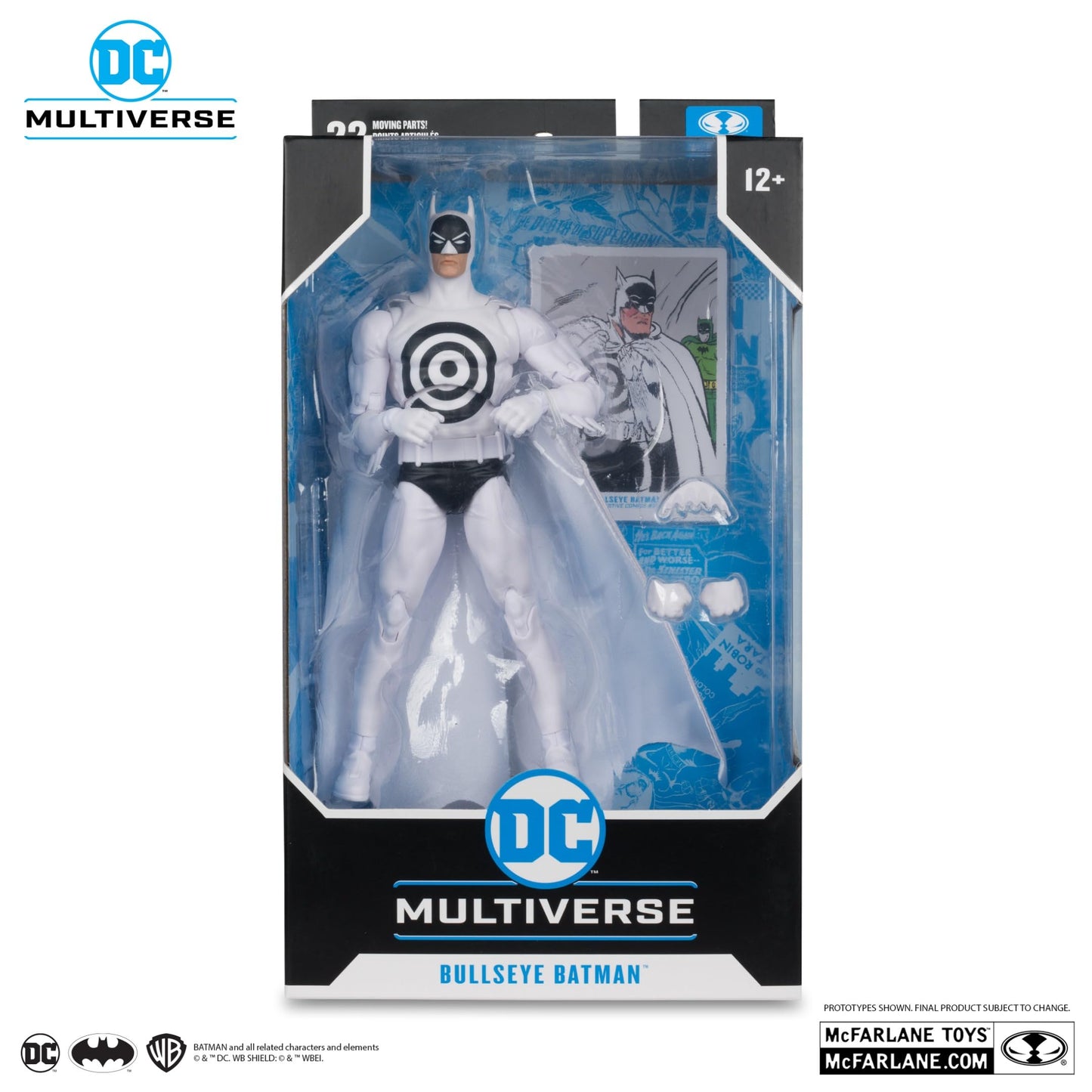 DC Multiverse Detective Comics 7 Inch Action Figure Exclusive - Bullseye Batman Platinum