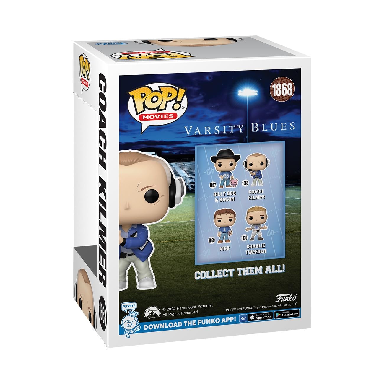 Funko POP Movies: Varsity Blues - Coach Bud Kilmer - Collectable Vinyl Figure - Gift Idea - Official Merchandise - for Kids & Adults - Movies Fans…