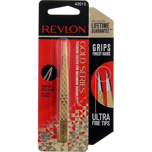 Revlon Gold Series Titanium Coated Point Tweezer