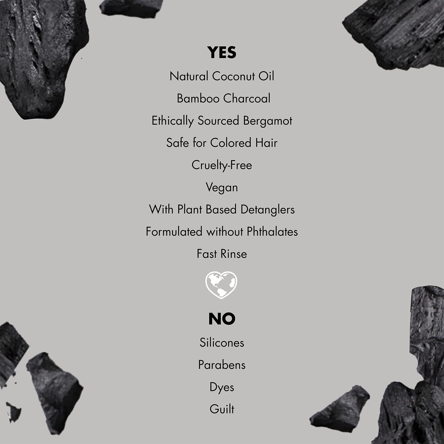 Love Beauty And Planet Cleansing Conditioner Delightful Detox for Cleansed Hair Charcoal & Bergamot Vegan, Paraben-free, Silicone-free, Cruelty-free