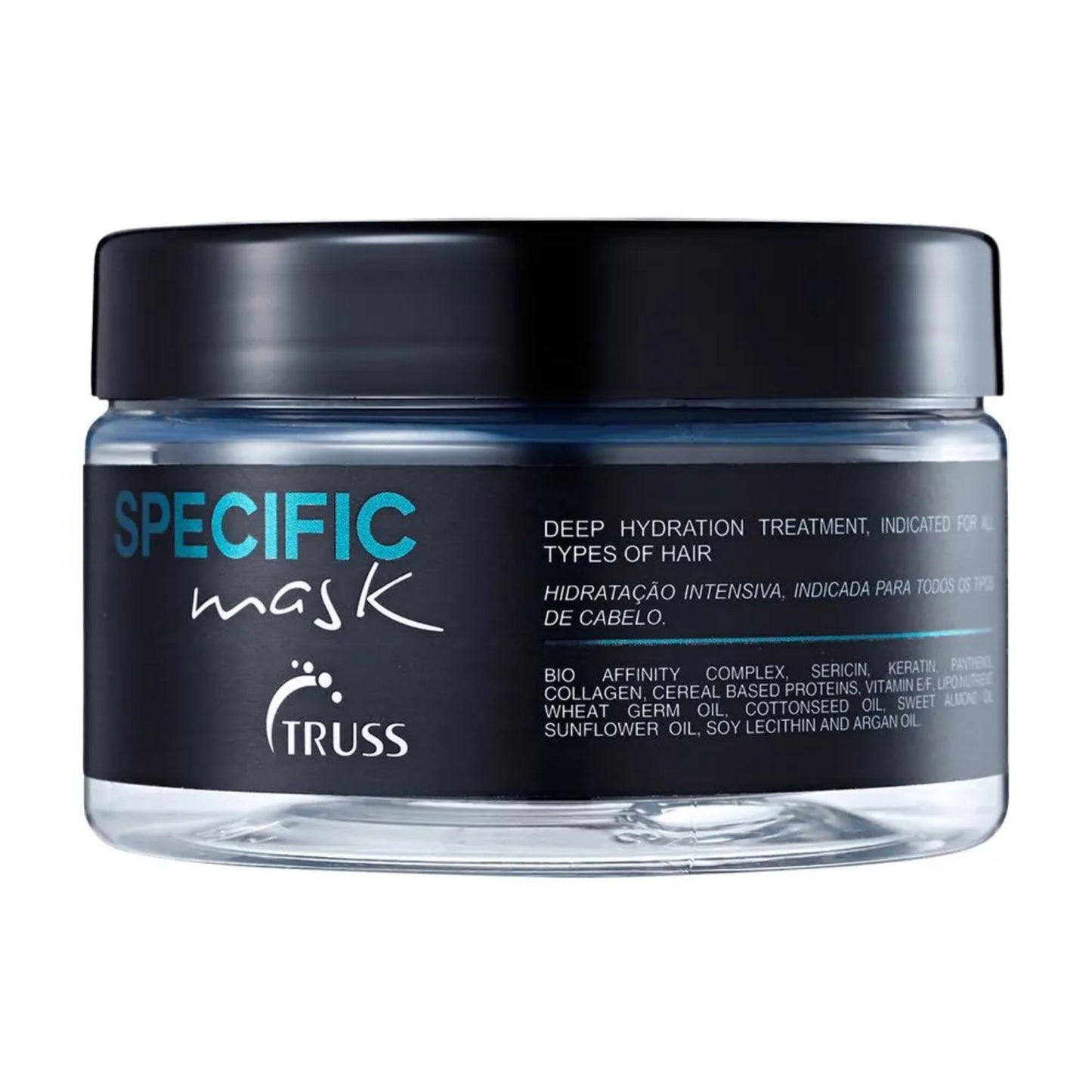 TRUSS Professional Specific Mask - Hydrating Hair Mask with Argan Oil - Deep Hydration - Repair & Seal Damaged Hair Cuticle; Extends Color; Prevents