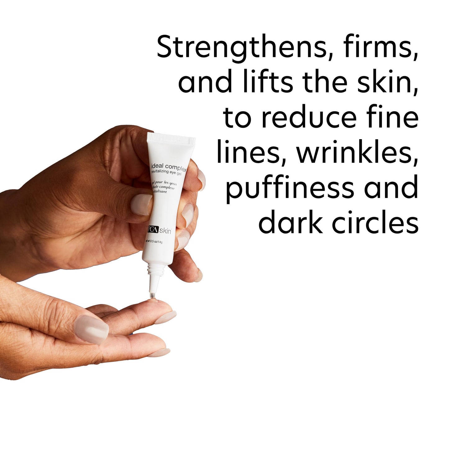 PCA SKIN Eye Serum, Ideal Complex Revitalizing Eye Gel, Upper and Under Eye Serum for Wrinkles, Puffy Eyes, Dark Circles, Fine Lines, Discoloration