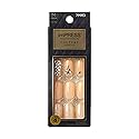 KISS imPRESS Press-On Nails Couture Collection Manicure Kit, ‘Lush Life’, Patented Super-Hold Adhesive, 30 Fake Nails with 12 Accent Nails
