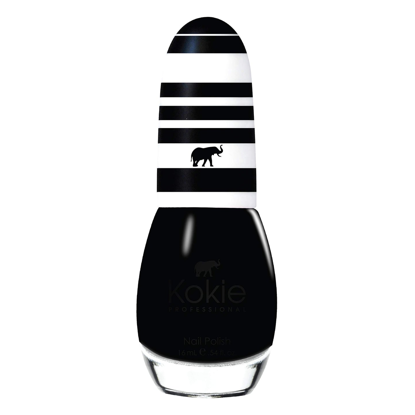 Kokie Professional Nail Polish, 0.54 Fl Oz (Blackout) Beauty & Personal Care Kokie