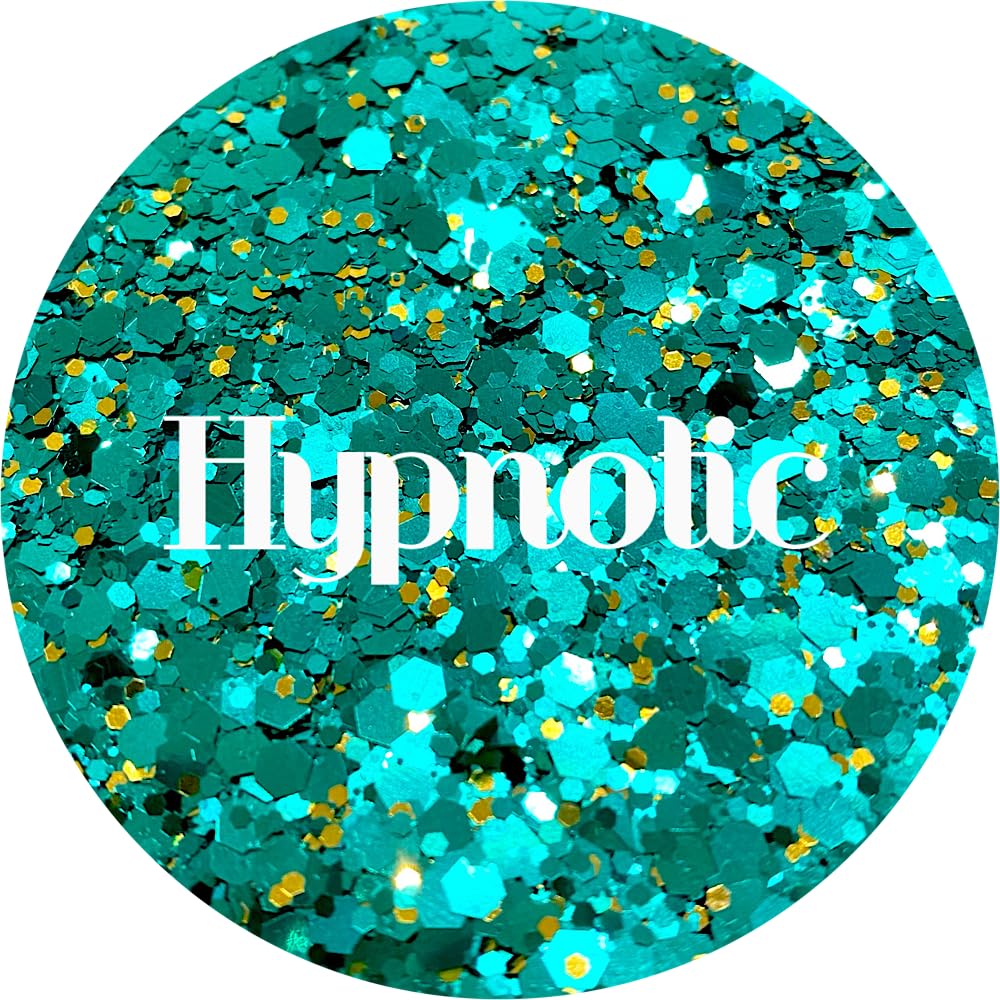 Teal Polyester Glitter | Craft Glitter | Glitter for Arts & Crafts | Tumblers | Cosmetics | Nails | Epoxy Resin Art | Slime | DIY | Body Glitter | 1