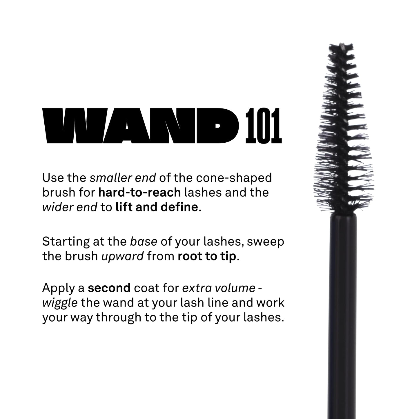 Babe Original Babe Lash Mascara - Smudge Proof, Long Lasting & No Clump Formula, Buildable Volume, Water Resistant, Dramatic Black (Volumizing