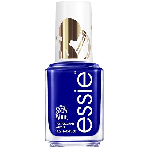 essie salon-quality nail polish, vegan, Disney's Snow White, blue, brave & true, 0.46 fl oz Beauty & Personal Care essie