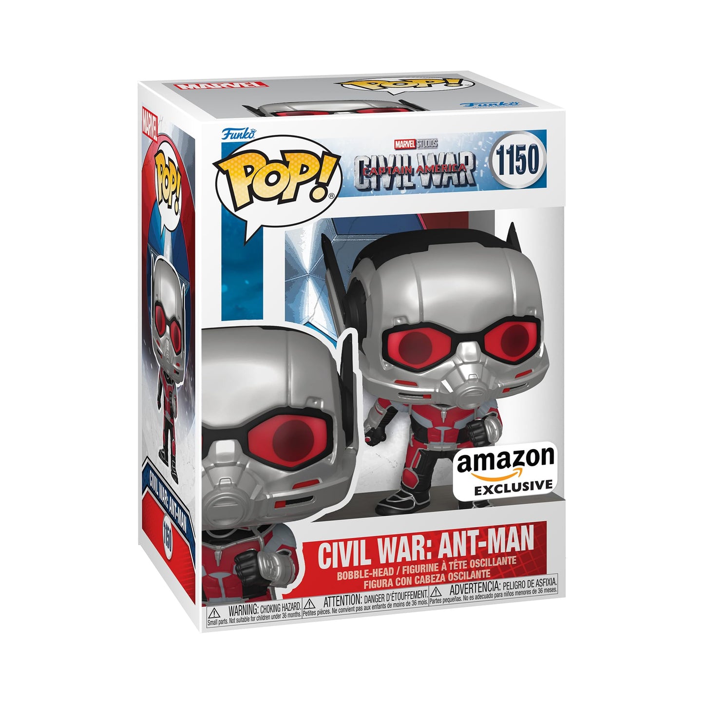 Funko Pop Marvel: Captain America: Civil War Build A Scene - Ant-Man Figure 8 of 12 - Amazon Exclusive - Collectable Vinyl Figure - Gift Idea…