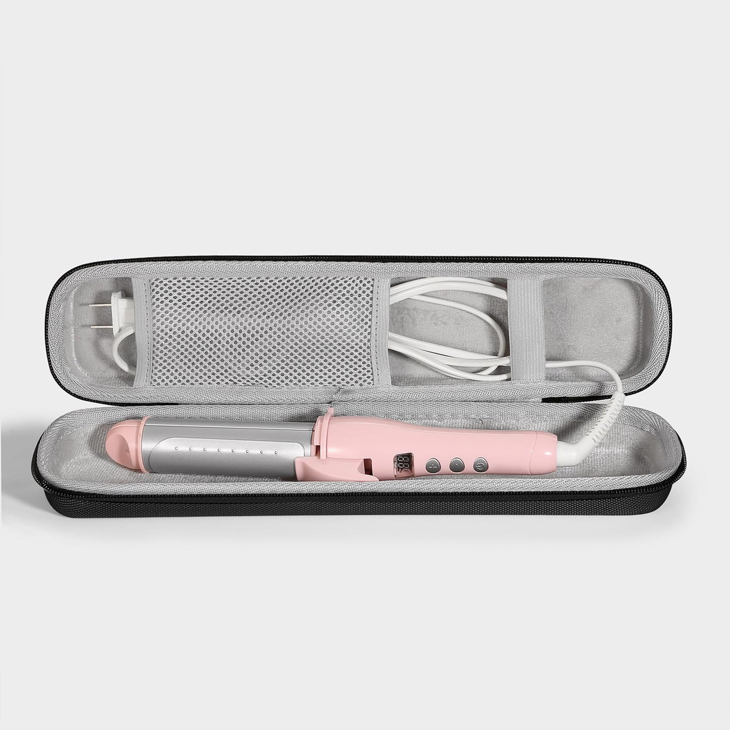ZbFwmx Travel Case for Hair Straightener Bag Hot Tools Curling Iron Travel Straightener Case Electric Hot Comb Flat Iron Hair Straight Styler (Only