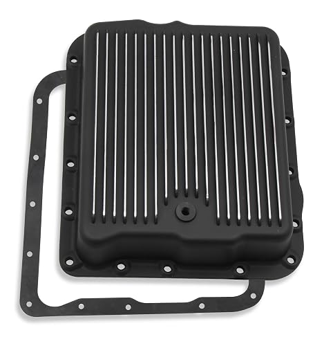 Mr. Gasket Automatic Transmission Oil Pan Gm 700R4 Black Aluminum