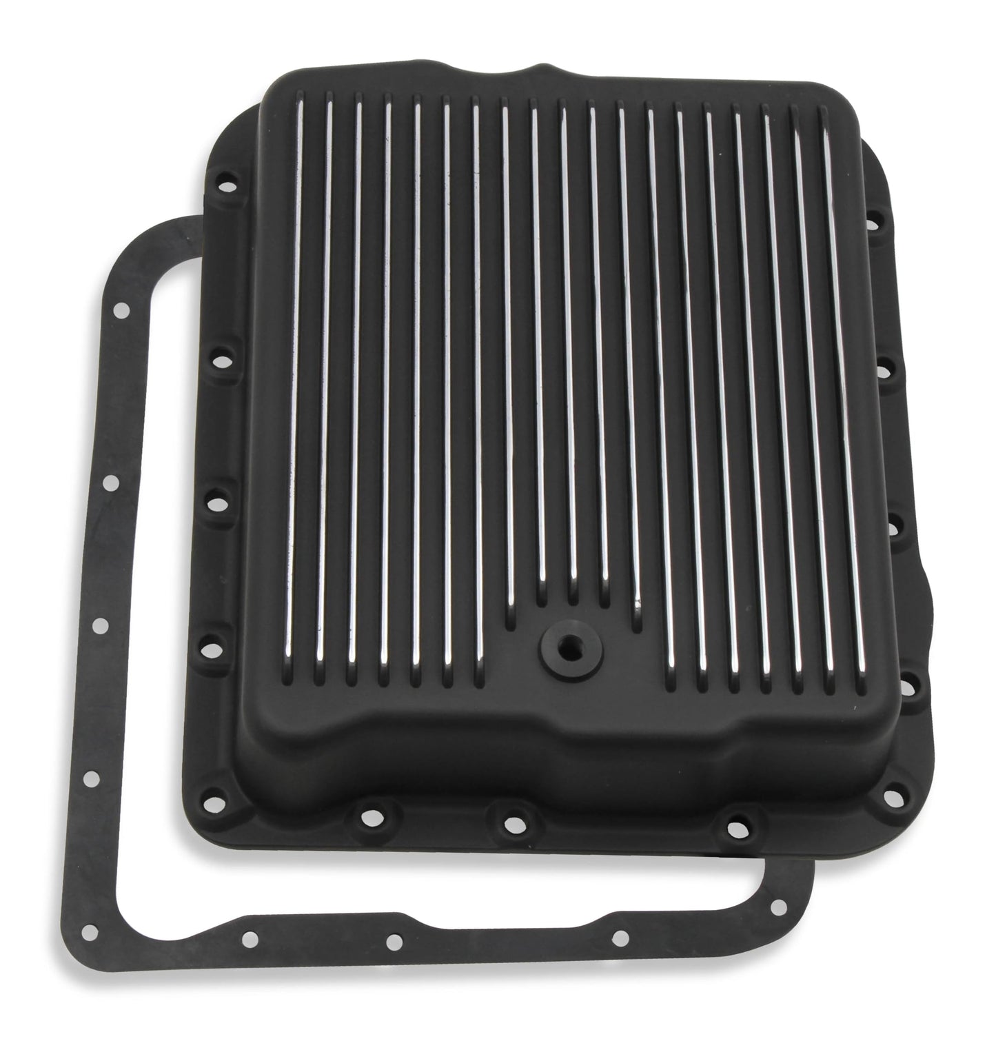 Mr. Gasket Automatic Transmission Oil Pan Gm 700R4 Black Aluminum