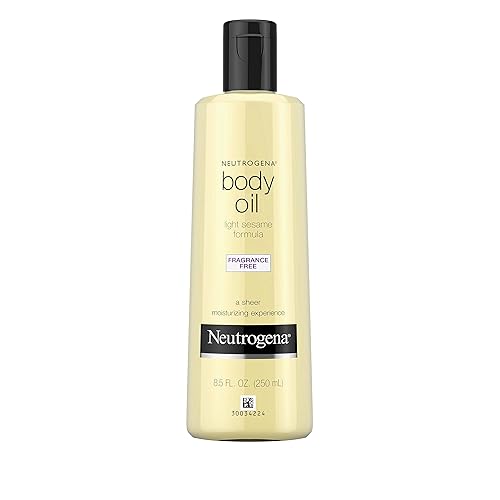 Neutrogena Body Oil 8.5 Ounce Fragrance-Free