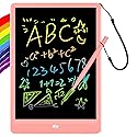 ORSEN LCD Writing Tablet 10 Inch, Colorful Doodle Board Drawing Pad for Kids, Toddler Toys for 3 4 5 6 7 8 Year Old Girls Boys Gifts (Pink)