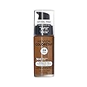 Revlon Liquid Foundation, ColorStay Face Makeup for Normal & Dry Skin, SPF 20, Longwear Medium-Full Coverage with Natural Finish, Oil Free, 500