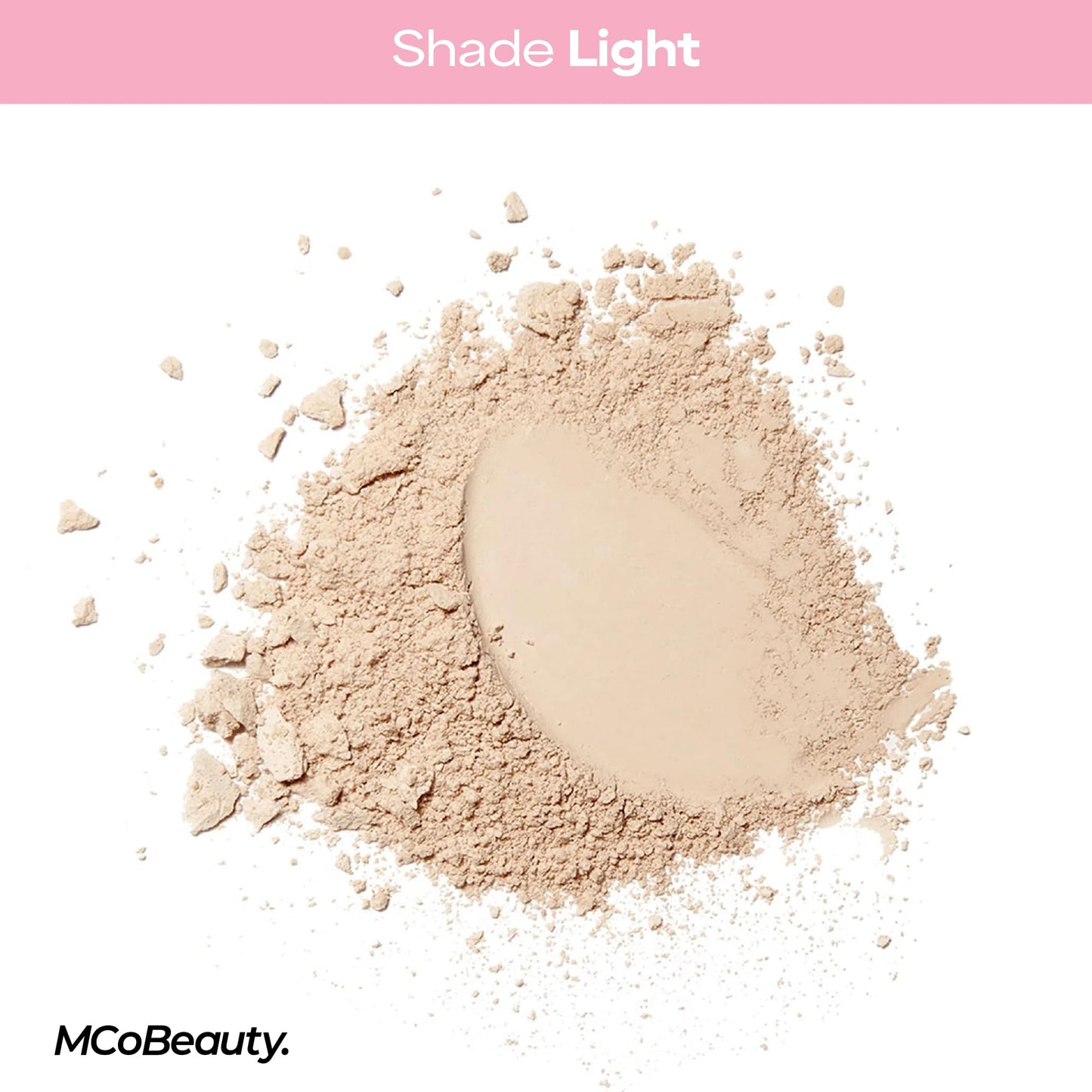 MCoBeauty Miracle Flawless Pressed Powder - 1 Light Beauty and Personal Care MCoBeauty