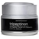 AminoGenesis Tripeptinon Cermide Age Defying, Lifting and Firming Renewal Serum for Restoring Youth, 40 Capsules