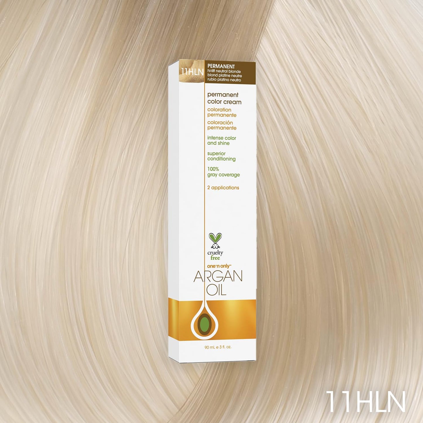 One N' Only Permanent Hair Color - Permanent Hair Dye Made with Argan Oil - Delivers Rich, Accurate Tones with Gray Coverage - Improves Moisture