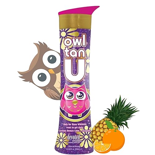 Devoted Creations OWL TAN U Instant Bronzer Lotion - 8.5 oz.