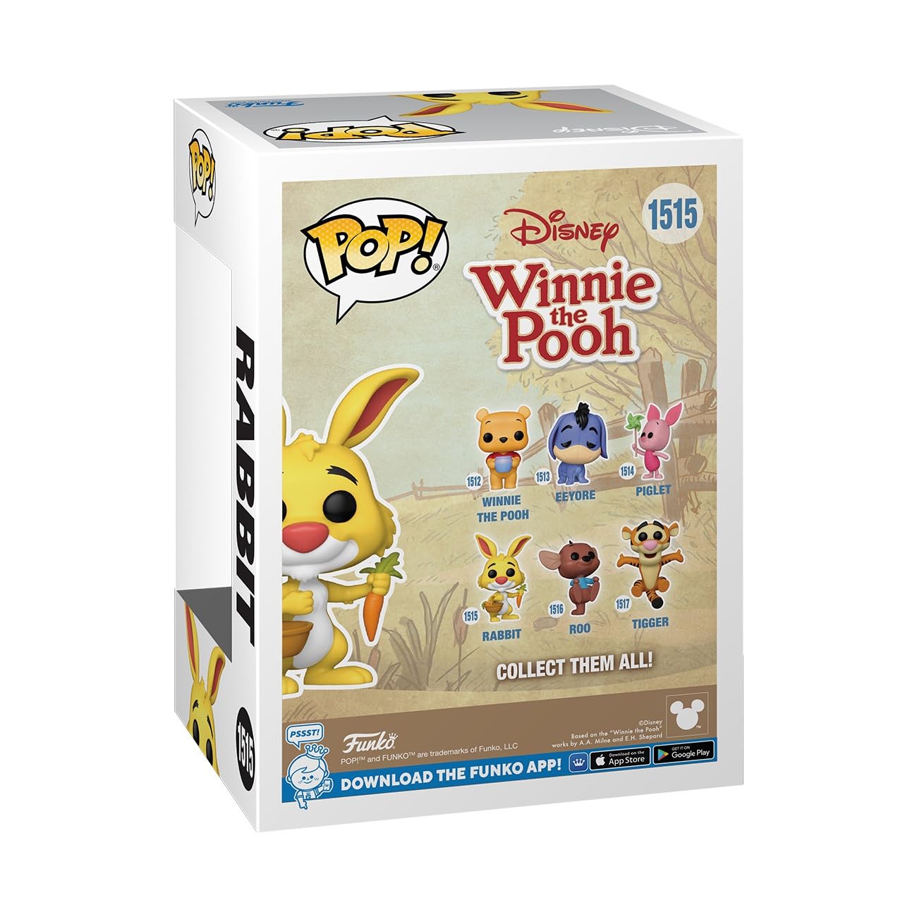 Funko POP Disney: Winnie The Pooh - Rabbit - Collectable Vinyl Figure - Gift Idea - Official Merchandise - for Kids & Adults - TV Fans - Model Figure…
