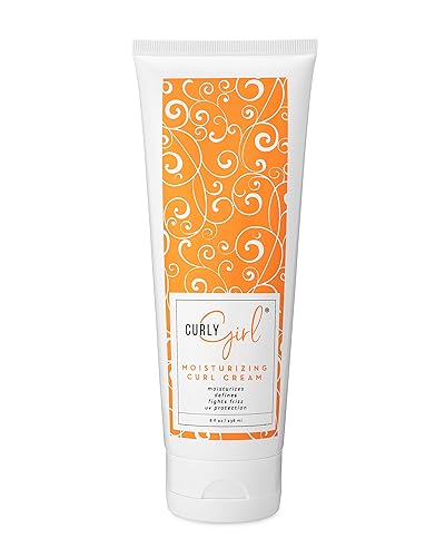 Curly Girl Moisturizing Curl Styling Cream, Curly Hair Care, Soft Curls for Women, Defining, Fights Frizz, UV Protection, 8 Fl. Oz. Our Best Curl