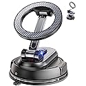 2-IN-1 Car Phone Holder for Magsafe【28 Strong Magnets】Magnetic Phone Holder for Car Phone Mount【360°】Phone Holders for Your Car Accessories for Women…