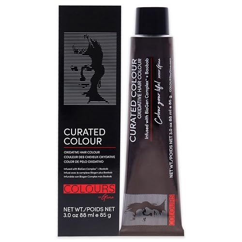 Colours By Gina Curated Colour - 6.43-6CG Dark Coppery Golden Blonde by Colours By Gina for Unisex - 3 oz Hair Color
