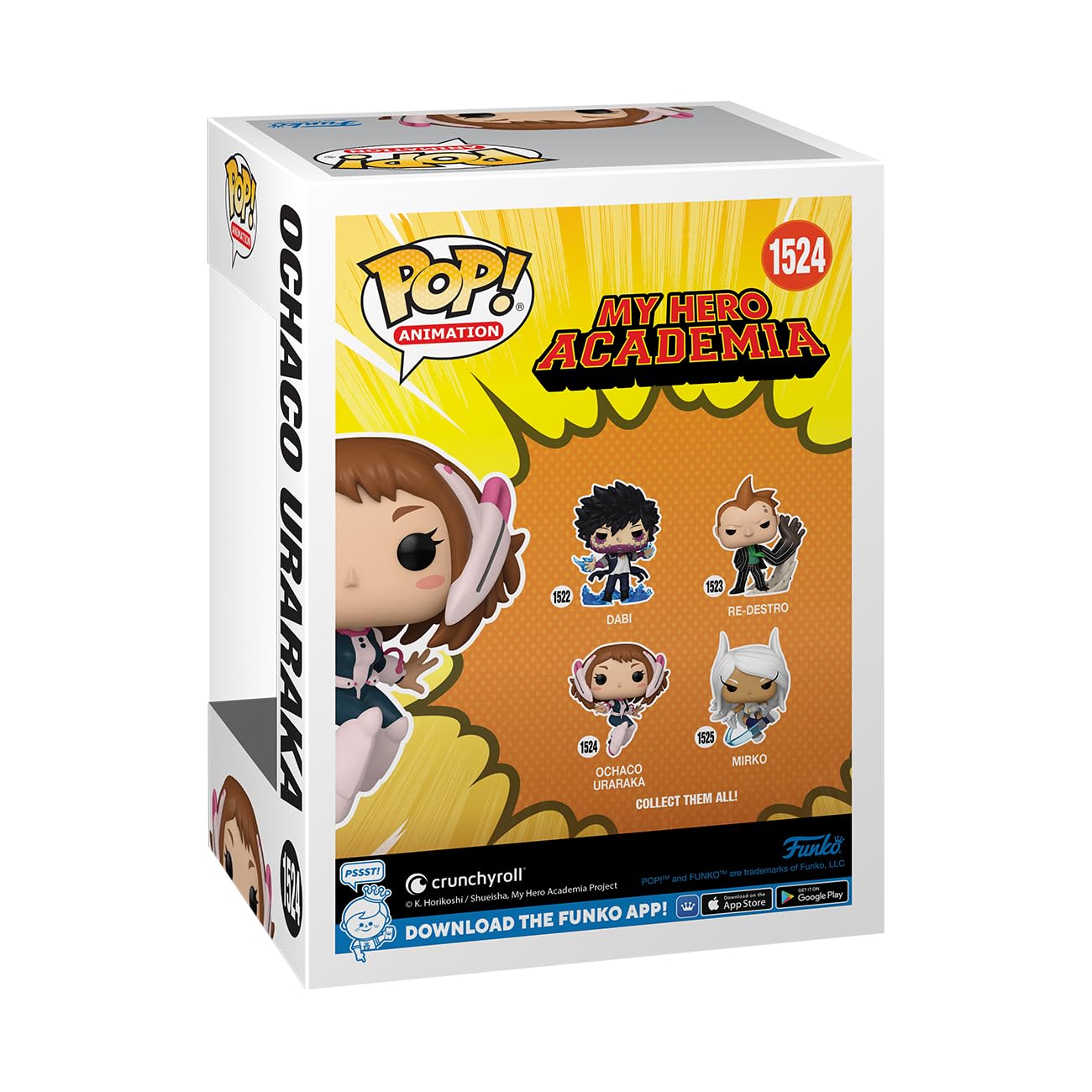 Funko POP! Animation: My Hero Academia (MHA) - 2 - Ochaco Uraraka - 1/6 Odds for Rare Chase Variant - Metallic - Collectable Vinyl Figure - Gift Idea…