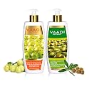 Vaadi Herbals Amla With Shikakai & Reetha Shampoo And Olive Conditioner - Hair Fall & Damage Control Shampoo - - Each Pack Of 350Ml - Each 12.31 Oz -