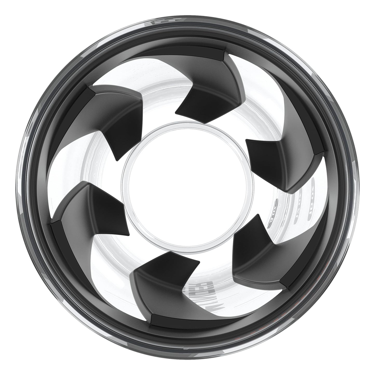 Under Armour UA 24oz Clarity Shaker Bottle Clear/Black OSFA