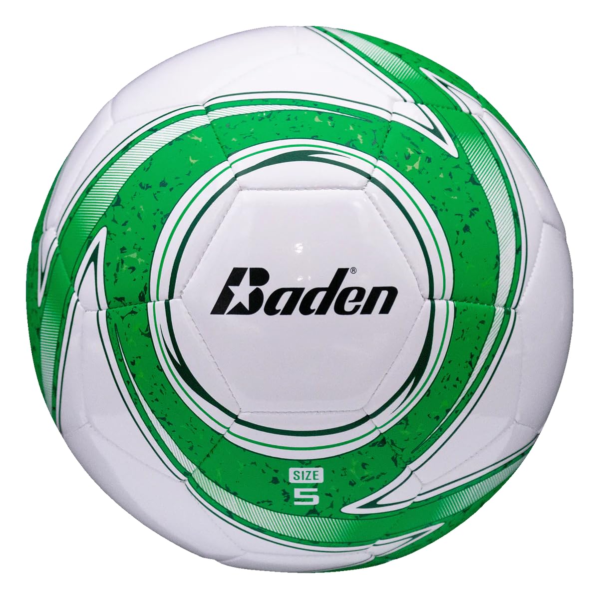 Baden Z-Series Soccer Ball - Size 3, 4, or 5 - Machine Stitched Durable Ball for Outdoor Play, Camps, Practice & Training - Cushioned Cover…