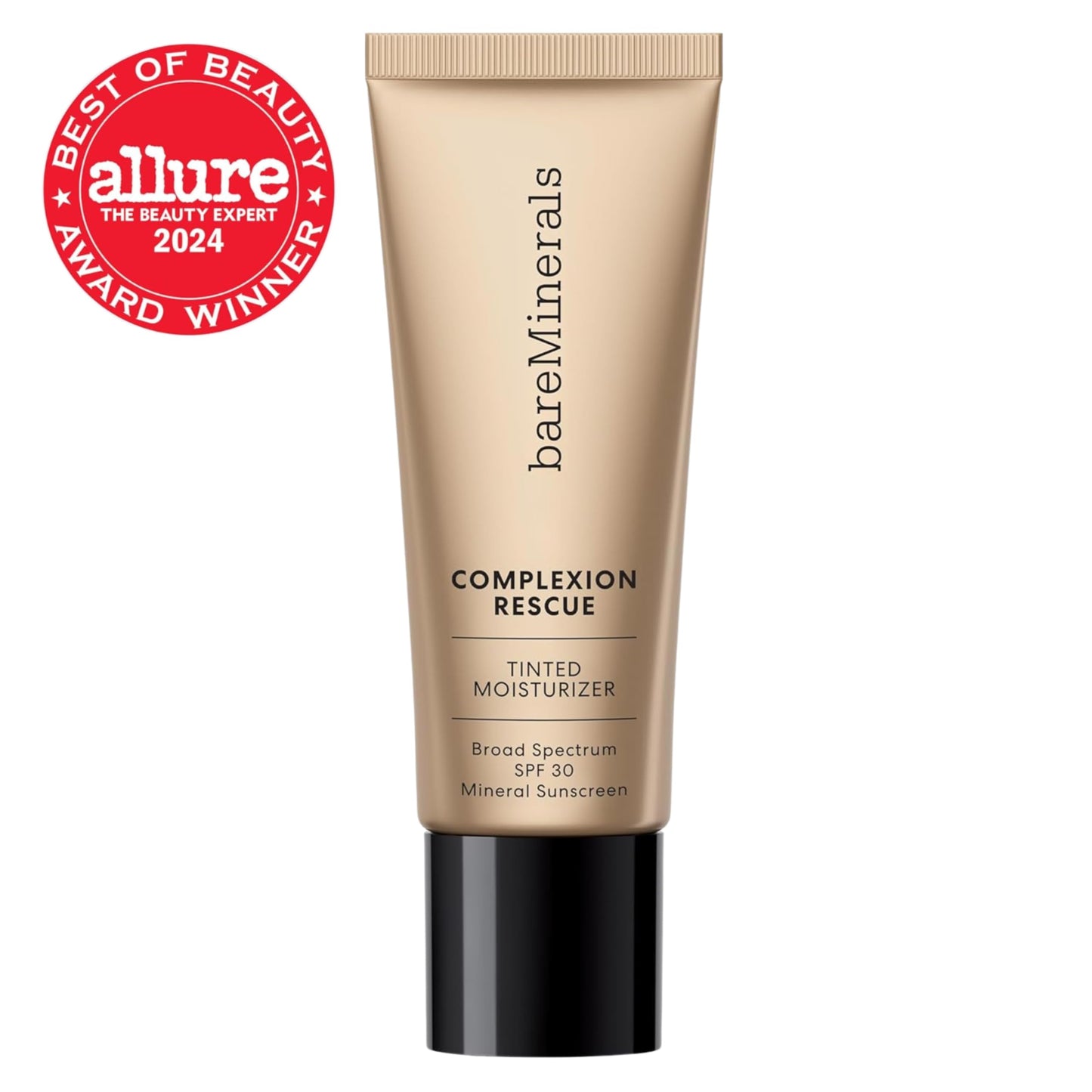 bareMinerals Complexion Rescue Tinted Moisturizer SPF 30 - Tinted Mineral Sunscreen for Face with Hyaluronic Acid + Squalane - 24HR Hydrating, Dewy Beauty and Personal Care bareMinerals