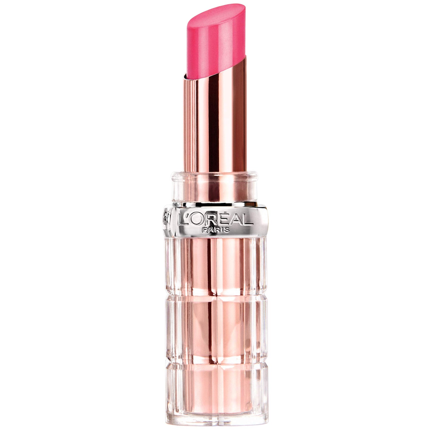 L'Oreal Paris Makeup Colour Riche Plump and Shine Lipstick, for Glossy, Radiant, Visibly Fuller Lips with an All-Day Moisturized Feel, Guava Plump,